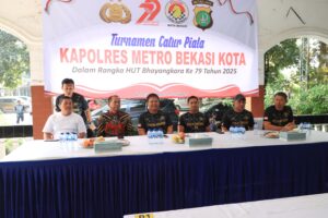 TURNAMEN CATUR PIALA KAPOLRES METRO BEKASI KOTA SEMARAKI HUT BHAYANGKARA KE-79 TAHUN 2025.