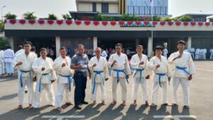 Polres Metro Bekasi Kota Gelar Lomba Bela Diri Polri dalam Rangka HUT Bhayangkara ke-79.