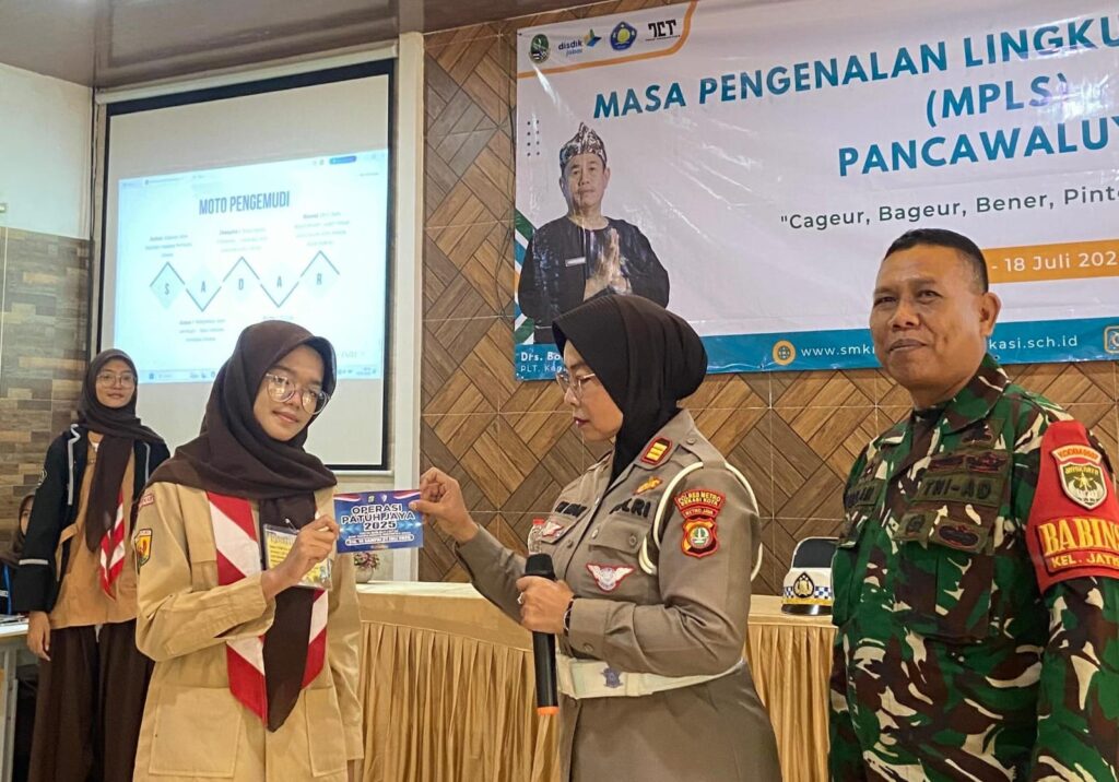 Edukasi Keselamatan Berlalu Lintas, Dalam Rangka Operasi Patuh 2025 SMK Negeri 7 Kota Bekasi