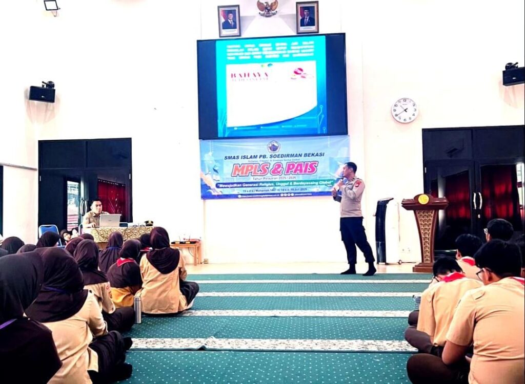 Polsek Bekasi Selatan Edukasi Pelajar Tentang Bahaya Judi Online