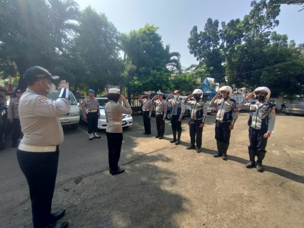 Pengawas Operasi Cek Posko dan Lapangan, Operasi Patuh Jaya 2025 di Bekasi Berjalan Lancar