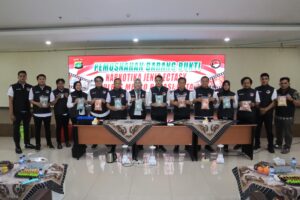 Polres Metro Bekasi Kota Musnahkan 14.038 Butir Narkotika Jenis Ectasy, Wujud Komitmen Pemberantasan Narkotika