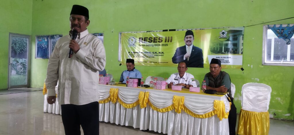 Kepala Desa Danau Indah Apresiasi Akhmad Marjuki yang Memprioritaskan Penyerapan Tenaga Kerja saat Reses III DPRD Provinsi Jawa Barat