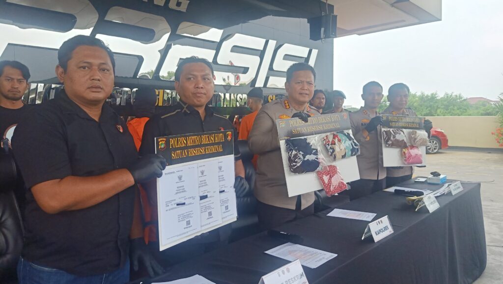 Polsek Bantargebang Ungkap Kejahatan Ranmor Pelaku Ternyata Residivis