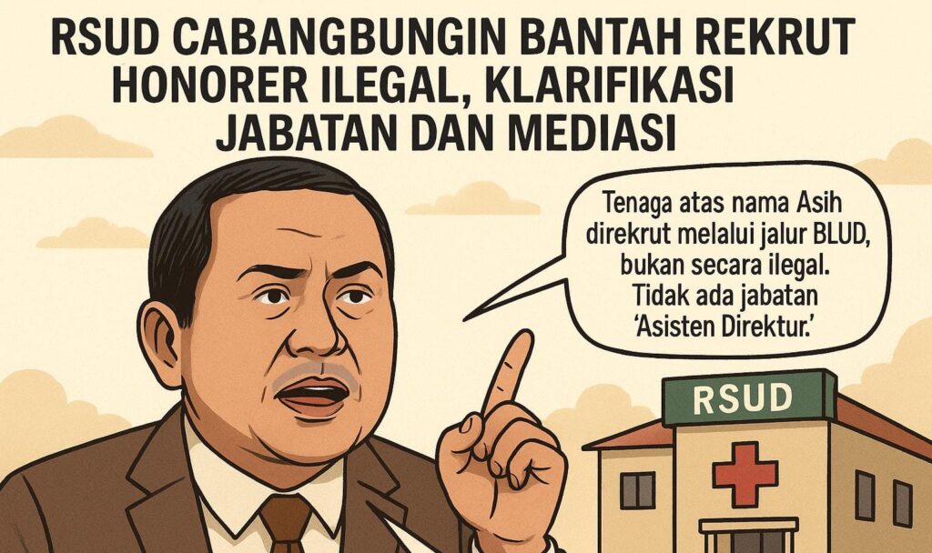 RSUD Cabangbungin Bantah Rekrut Honorer Ilegal, Kuasa Hukum Tegaskan Tak Ada Jabatan “Asisten Direktur”