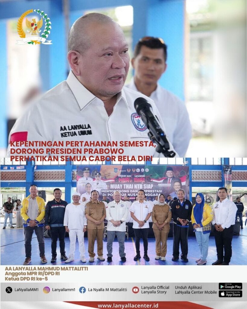 SIARAN PERS Anggota DPD RI/MPR RI AA LaNyalla Mahmud Mattalitti Selasa, 16 September 2025